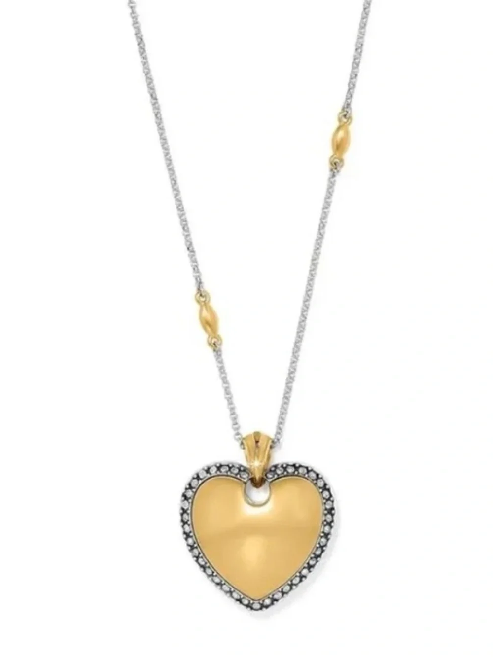 🌼🆕 NWT Brighton Garden Of Love Heart Convertible Necklace $228